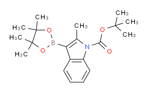 CAS No. 1627721-62-3, tert-Butyl 2-methyl-3-(4,4,5,5-tetramethyl-1,3,2-dioxaborolan-2-yl)-1H-indole-1-carboxylate