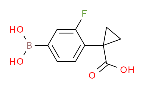CAS No. 1628507-86-7, 1-(4-Borono-2-fluorophenyl)cyclopropane-1-carboxylic acid