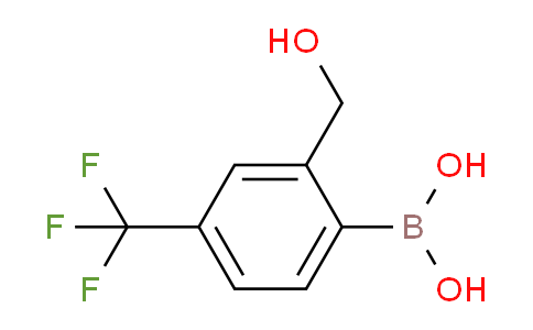 CAS No. 1629148-48-6, 2-(Hydroxymethyl)-4-(trifluoromethyl)phenylboronic acid