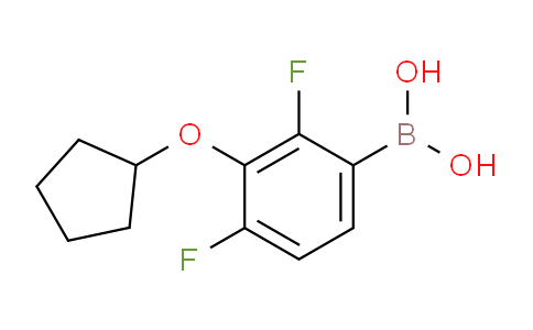 CAS No. 1629971-64-7, 3-(Cyclopentyloxy)-2,4-difluorophenylboronic acid