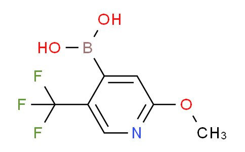 CAS No. 1630193-64-4, (2-Methoxy-5-(trifluoromethyl)pyridin-4-yl)boronic acid