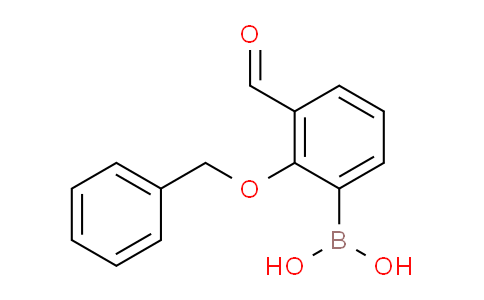 CAS No. 1632370-88-7, (2-(Benzyloxy)-3-formylphenyl)boronic acid