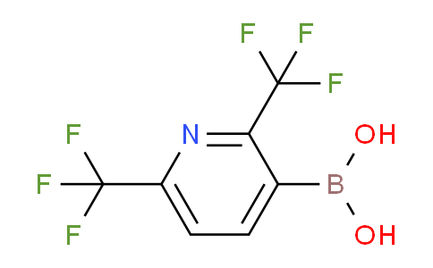 CAS No. 1639789-15-3, (2,6-Bis(trifluoromethyl)pyridin-3-yl)boronic acid