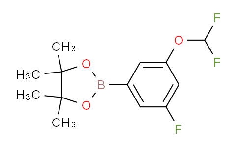 CAS No. 1641578-50-8, 2-(3-(Difluoromethoxy)-5-fluorophenyl)-4,4,5,5-tetramethyl-1,3,2-dioxaborolane