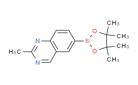 CAS No. 1644664-03-8, 2-Methyl-6-(4,4,5,5-tetramethyl-1,3,2-dioxaborolan-2-yl)quinazoline