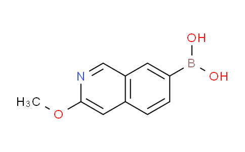 CAS No. 1645213-88-2, (3-Methoxyisoquinolin-7-yl)boronic acid