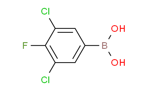 CAS No. 1646614-31-4, 3,5-Dichloro-4-fluorophenylboronic acid