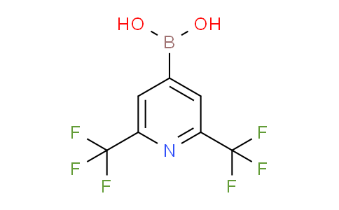 CAS No. 1653975-45-1, (2,6-Bis(trifluoromethyl)pyridin-4-yl)boronic acid