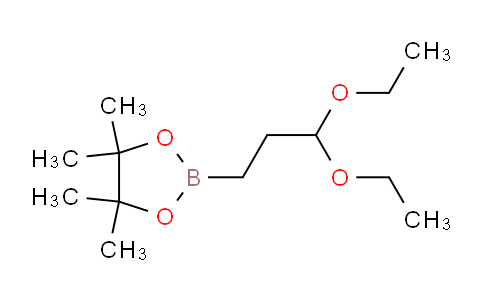 CAS No. 165904-27-8, 2-(3,3-Diethoxypropyl)-4,4,5,5-tetramethyl-1,3,2-dioxaborolane