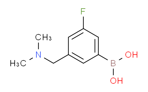 CAS No. 1672660-86-4, (3-((dimethylamino)methyl)-5-fluorophenyl)boronic acid