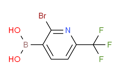 CAS No. 1688675-75-3, (2-Bromo-6-(trifluoromethyl)pyridin-3-yl)boronic acid