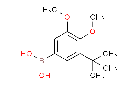 CAS No. 168985-95-3, (3-(tert-Butyl)-4,5-dimethoxyphenyl)boronic acid