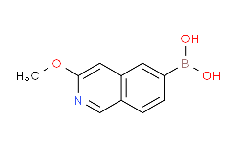 CAS No. 1690326-09-0, (3-Methoxyisoquinolin-6-yl)boronic acid