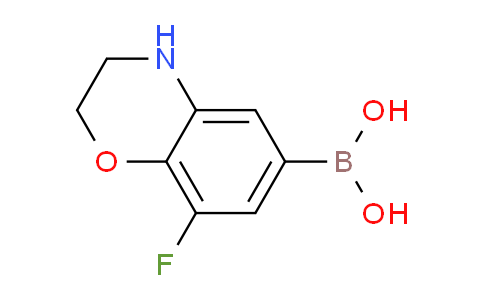 CAS No. 1701449-28-6, 8-Fluoro-2,3-dihydro-1,4-benzoxazine-6-boronic acid