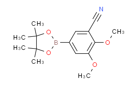 CAS No. 1701449-79-7, 2,3-Dimethoxy-5-(4,4,5,5-tetramethyl-1,3,2-dioxaborolan-2-yl)benzonitrile