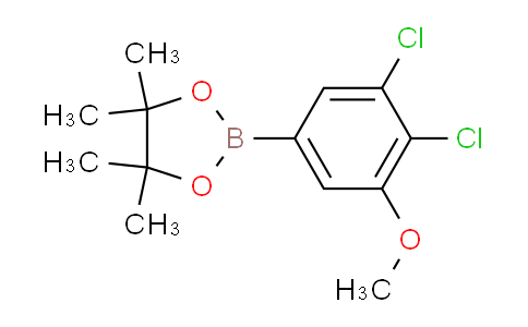 CAS No. 1701449-89-9, 2-(3,4-Dichloro-5-methoxyphenyl)-4,4,5,5-tetramethyl-1,3,2-dioxaborolane