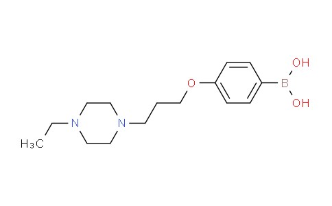 CAS No. 1704063-50-2, (4-(3-(4-ethylpiperazin-1-yl)propoxy)phenyl)boronic acid