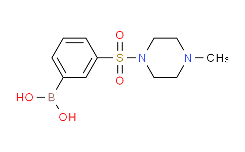 CAS No. 1704063-59-1, (3-((4-methylpiperazin-1-yl)sulfonyl)phenyl)boronic acid