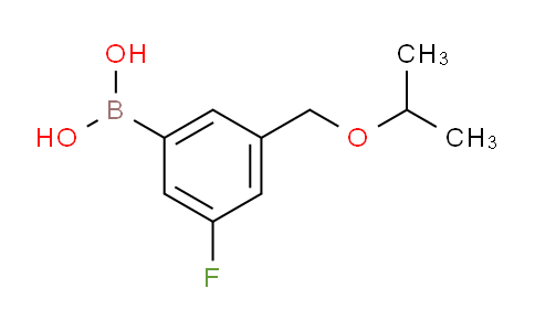 CAS No. 1704063-75-1, (3-fluoro-5-(isopropoxymethyl)phenyl)boronic acid