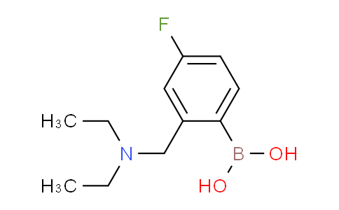 CAS No. 1704063-86-4, (2-((diethylamino)methyl)-4-fluorophenyl)boronic acid