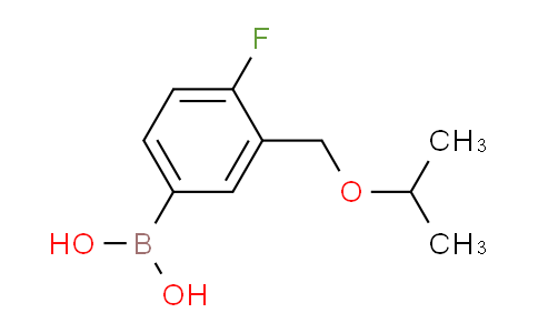 CAS No. 1704063-98-8, (4-fluoro-3-(isopropoxymethyl)phenyl)boronic acid