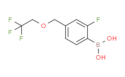 CAS No. 1704064-28-7, (2-fluoro-4-((2,2,2-trifluoroethoxy)methyl)phenyl)boronic acid