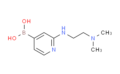 CAS No. 1704064-35-6, (2-((2-(dimethylamino)ethyl)amino)pyridin-4-yl)boronic acid