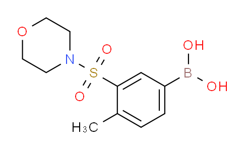 CAS No. 1704065-60-0, (4-methyl-3-(morpholinosulfonyl)phenyl)boronic acid