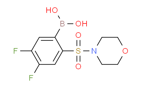 CAS No. 1704065-65-5, (4,5-difluoro-2-(morpholinosulfonyl)phenyl)boronic acid