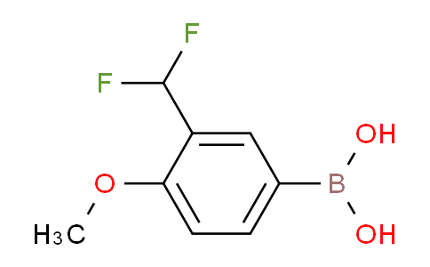 CAS No. 1704065-70-2, (3-(difluoromethyl)-4-methoxyphenyl)boronic acid