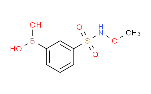 CAS No. 1704066-72-7, (3-(N-methoxysulfamoyl)phenyl)boronic acid