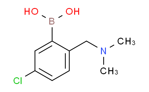 CAS No. 1704066-75-0, (5-chloro-2-((dimethylamino)methyl)phenyl)boronic acid