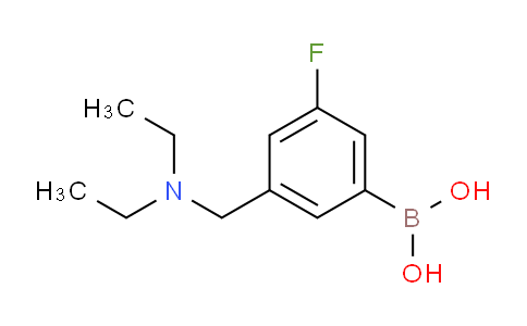 CAS No. 1704066-81-8, (3-((diethylamino)methyl)-5-fluorophenyl)boronic acid