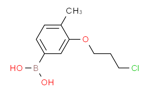 CAS No. 1704066-88-5, (3-(3-chloropropoxy)-4-methylphenyl)boronic acid