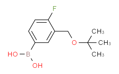 CAS No. 1704067-02-6, (3-(tert-butoxymethyl)-4-fluorophenyl)boronic acid