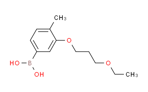 CAS No. 1704067-37-7, (3-(3-ethoxypropoxy)-4-methylphenyl)boronic acid