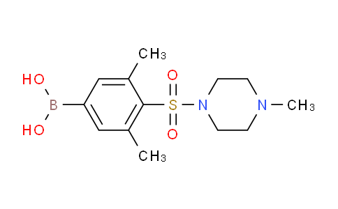 CAS No. 1704068-75-6, (3,5-dimethyl-4-((4-methylpiperazin-1-yl)sulfonyl)phenyl)boronic acid