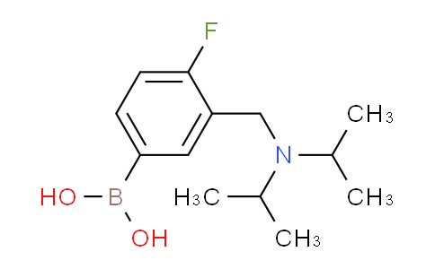 CAS No. 1704068-97-2, (3-((diisopropylamino)methyl)-4-fluorophenyl)boronic acid