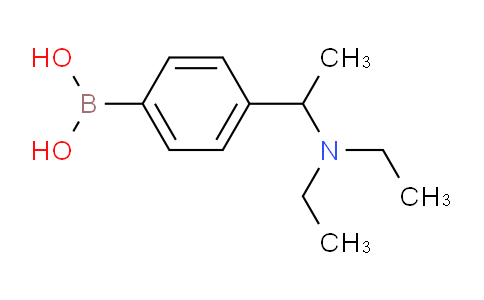 CAS No. 1704069-17-9, (4-(1-(diethylamino)ethyl)phenyl)boronic acid