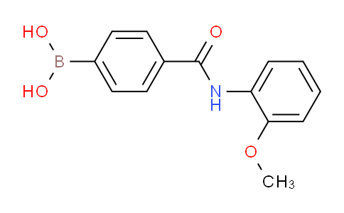 CAS No. 1704069-56-6, (4-((2-methoxyphenyl)carbamoyl)phenyl)boronic acid