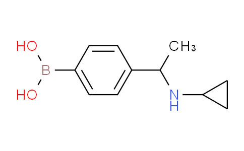 CAS No. 1704073-37-9, (4-(1-(cyclopropylamino)ethyl)phenyl)boronic acid