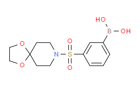CAS No. 1704073-79-9, (3-(1,4-dioxa-8-azaspiro[4.5]decan-8-ylsulfonyl)phenyl)boronic acid