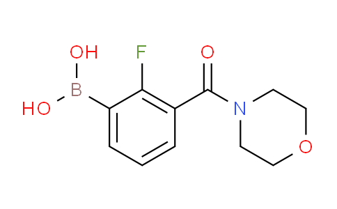 CAS No. 1704074-05-4, (2-fluoro-3-(morpholine-4-carbonyl)phenyl)boronic acid