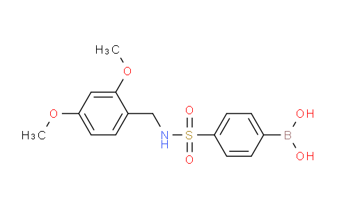 CAS No. 1704081-49-1, (4-(N-(2,4-Dimethoxybenzyl)sulfamoyl)phenyl)boronic acid