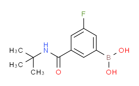 CAS No. 1704082-27-8, (3-(tert-butylcarbamoyl)-5-fluorophenyl)boronic acid