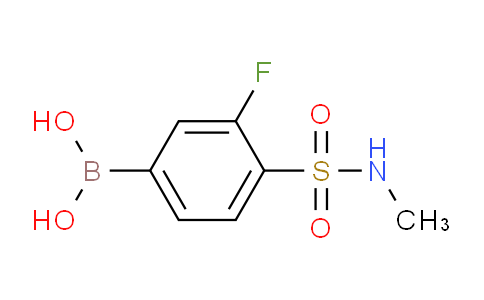 CAS No. 1704095-91-9, (3-fluoro-4-(N-methylsulfamoyl)phenyl)boronic acid