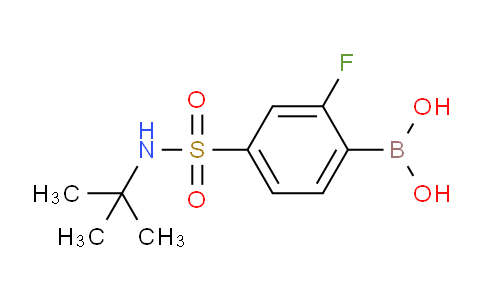 CAS No. 1704097-26-6, (4-(N-(tert-butyl)sulfamoyl)-2-fluorophenyl)boronic acid