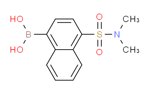 CAS No. 1704097-52-8, (4-(N,N-dimethylsulfamoyl)naphthalen-1-yl)boronic acid