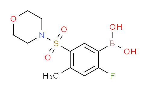 CAS No. 1704121-24-3, (2-fluoro-4-methyl-5-(morpholinosulfonyl)phenyl)boronic acid