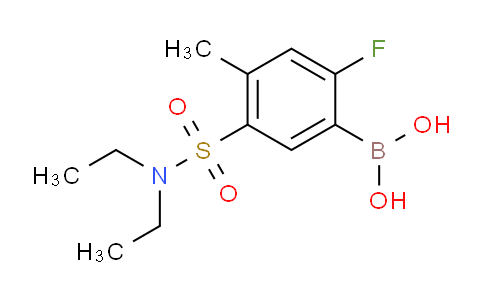 CAS No. 1704121-33-4, (5-(N,N-diethylsulfamoyl)-2-fluoro-4-methylphenyl)boronic acid